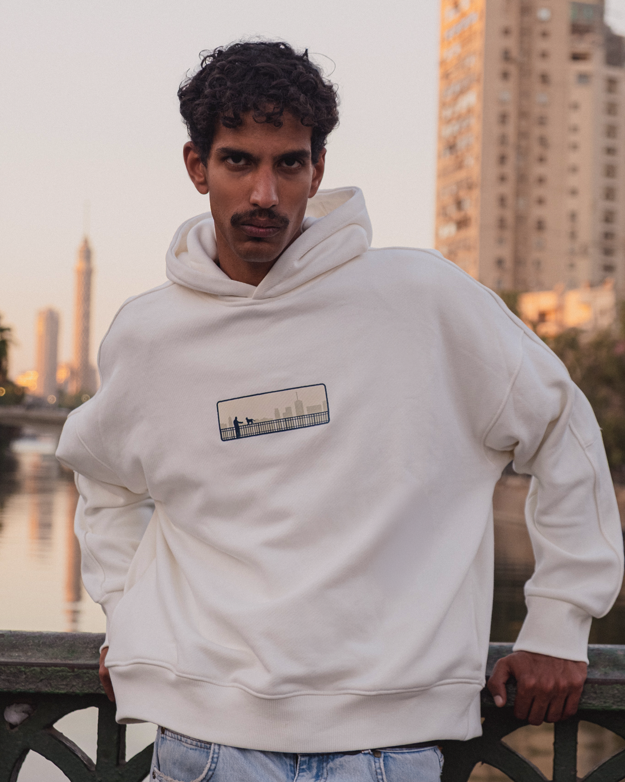BABYL PULLOVER HOODIE【XLサイズ】 SULLIVAN'S HOODIE - LIGHT GREY