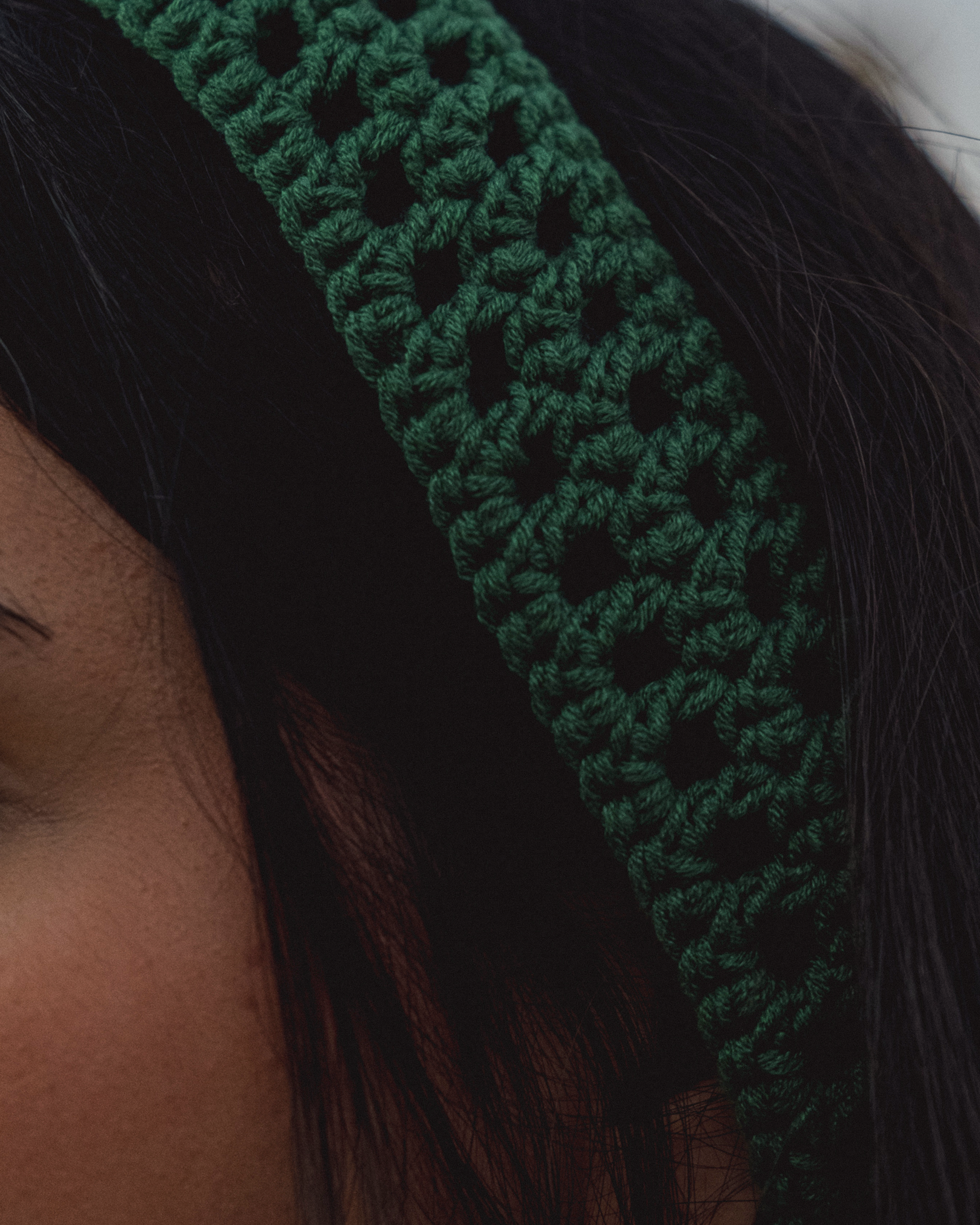 Mini Crochet Bandana