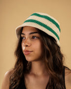 Handmade Crochet Bucket Hat – Verde Loop