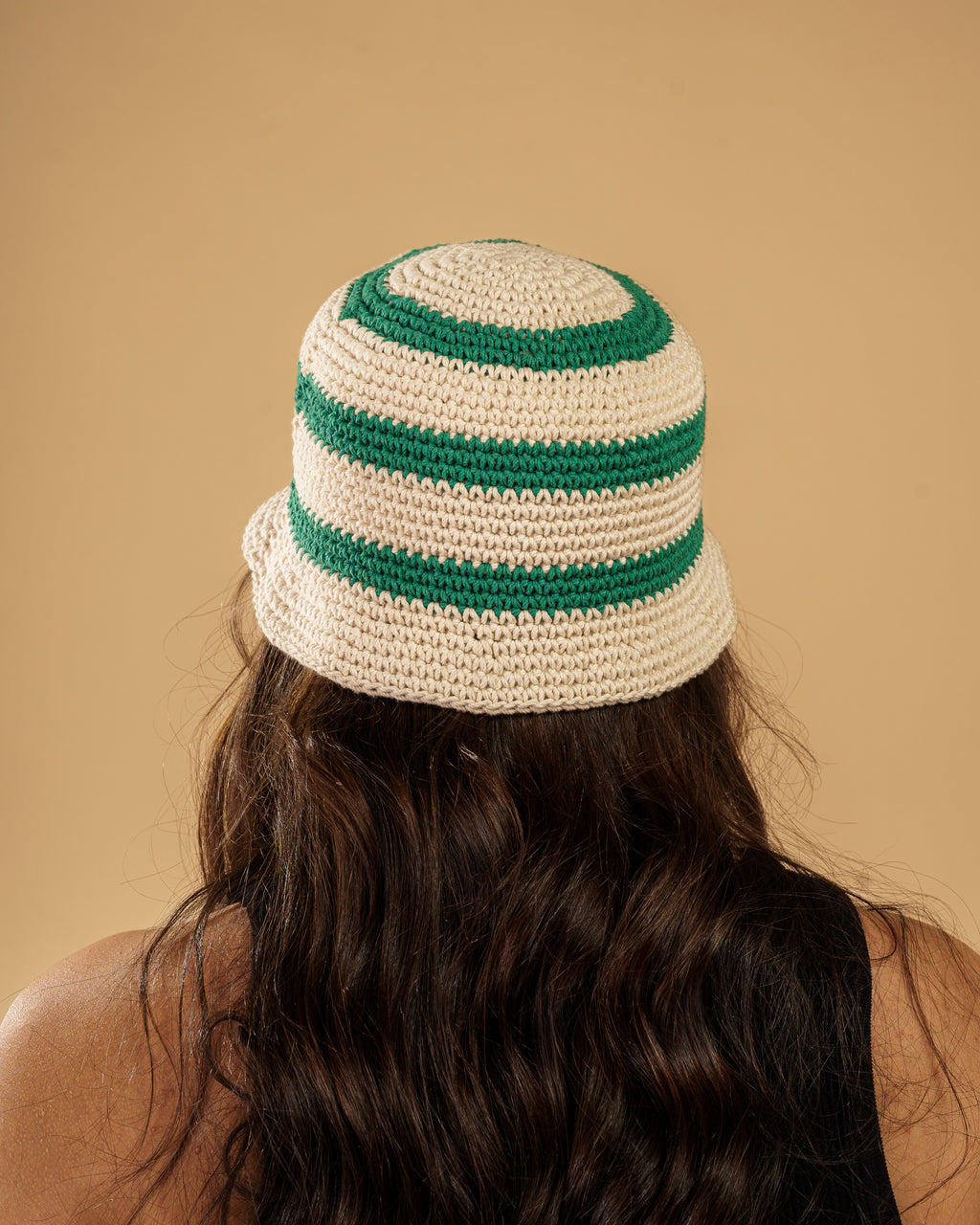 Handmade Crochet Bucket Hat – Verde Loop