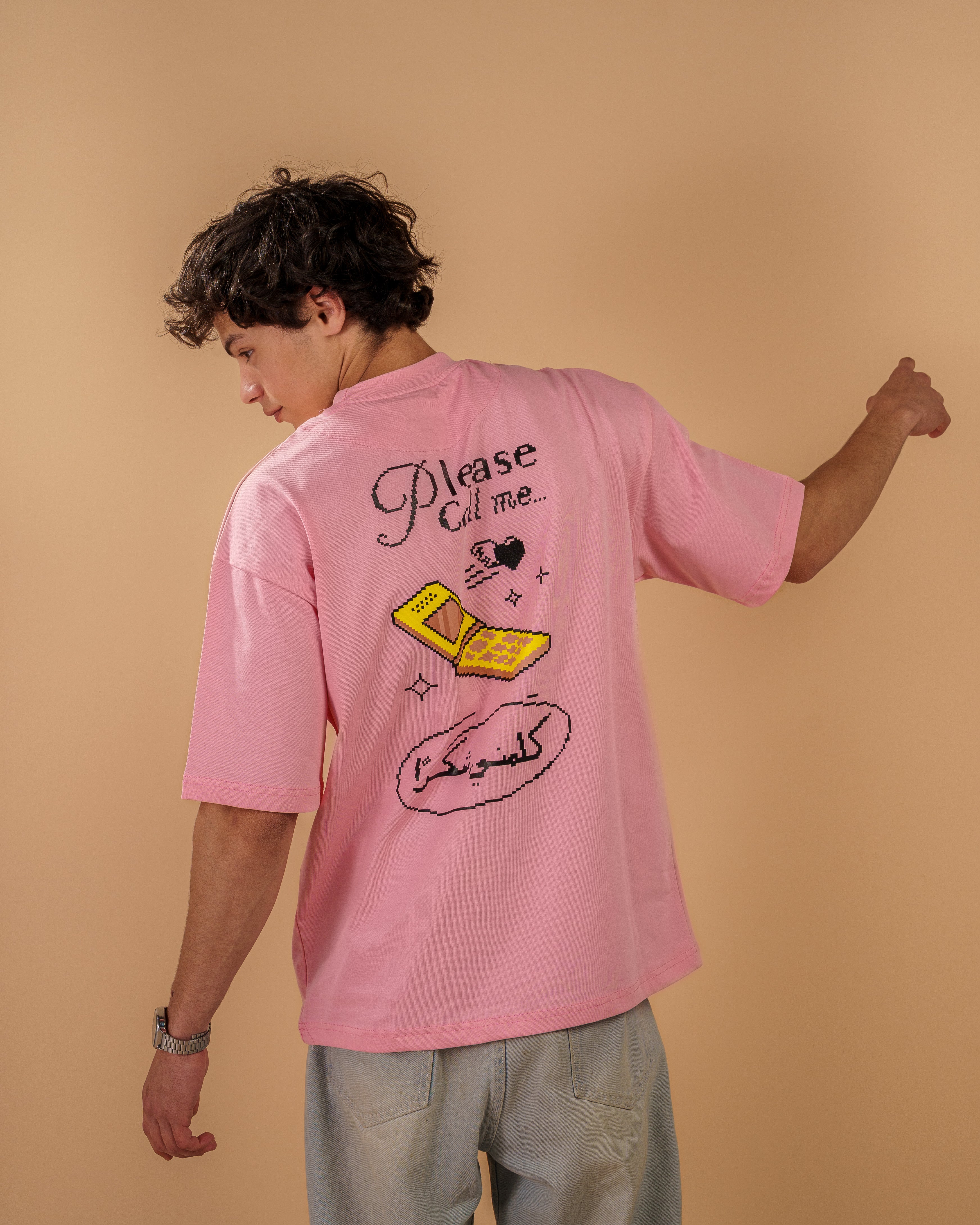 Please Call Me Oversized T-shirt
