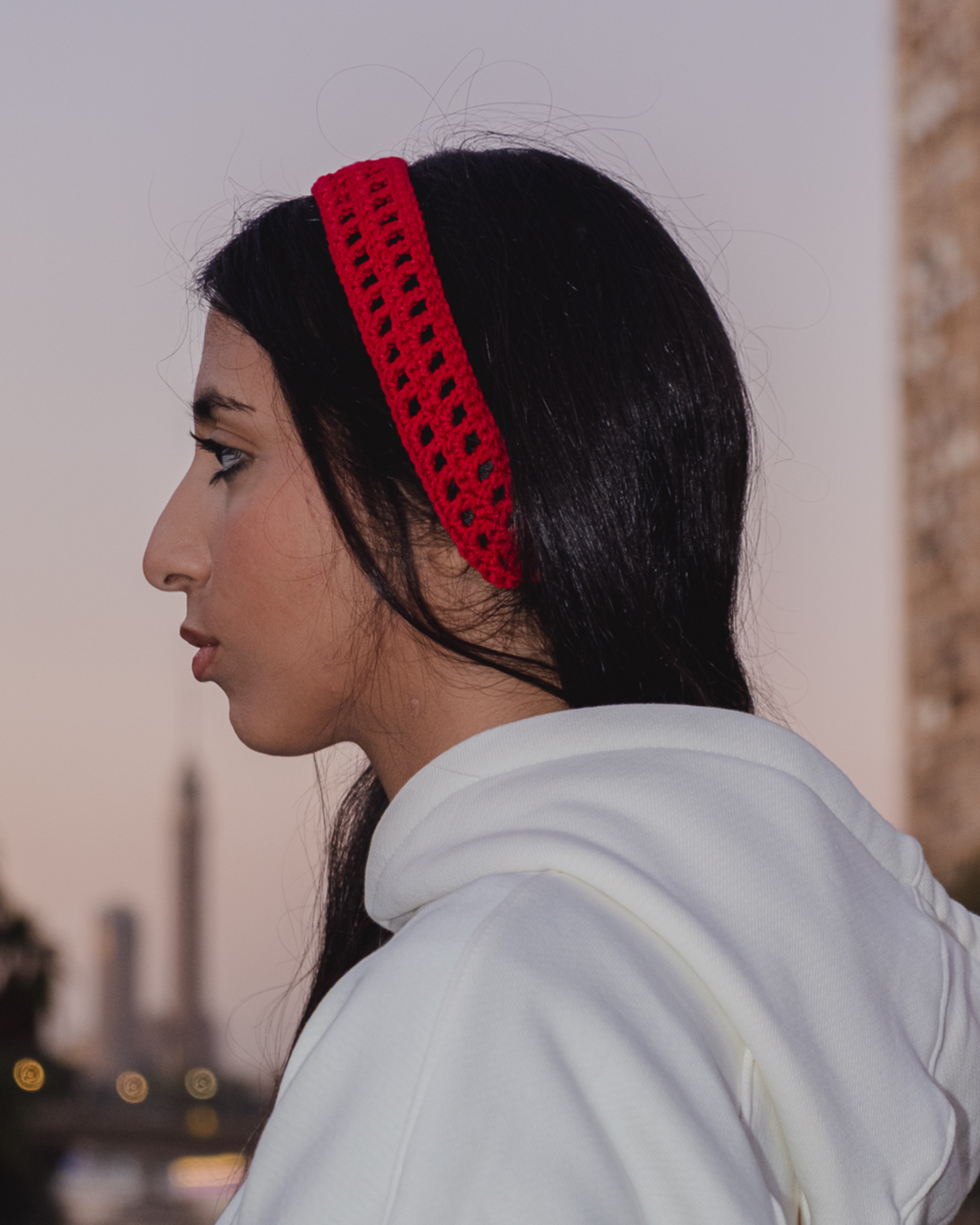 Mini Crochet Bandana